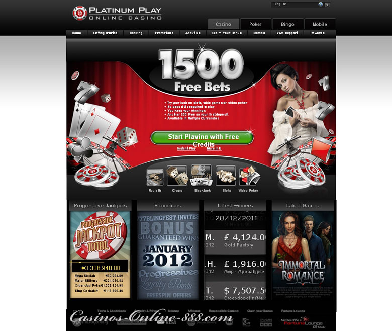 888 Casino No Deposit Bonus 888