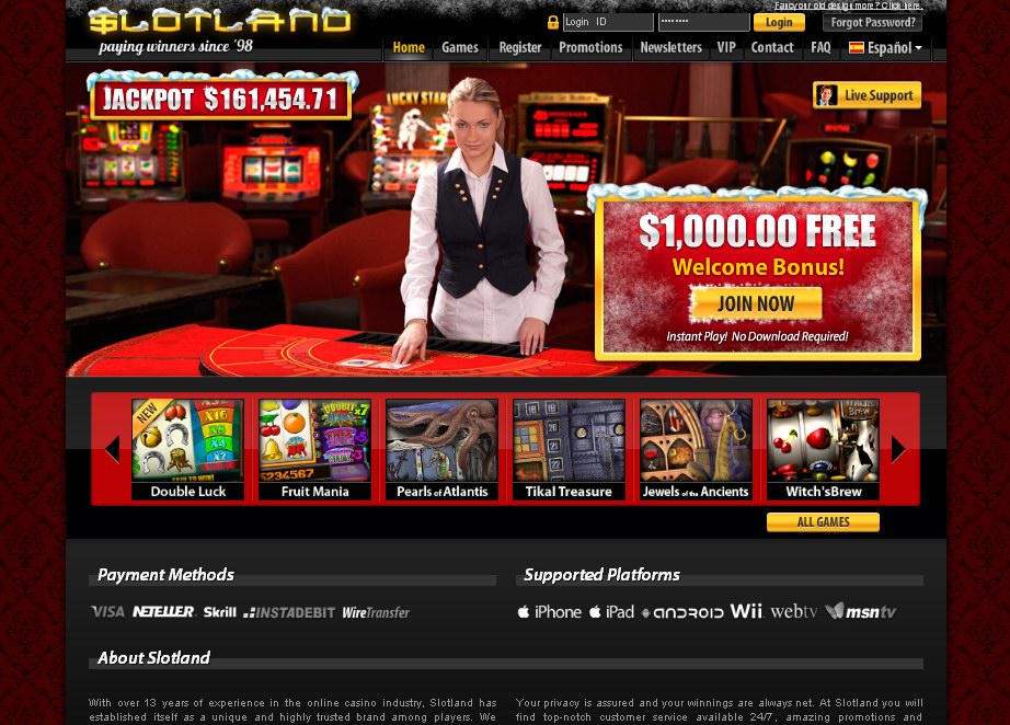 slotland casino home